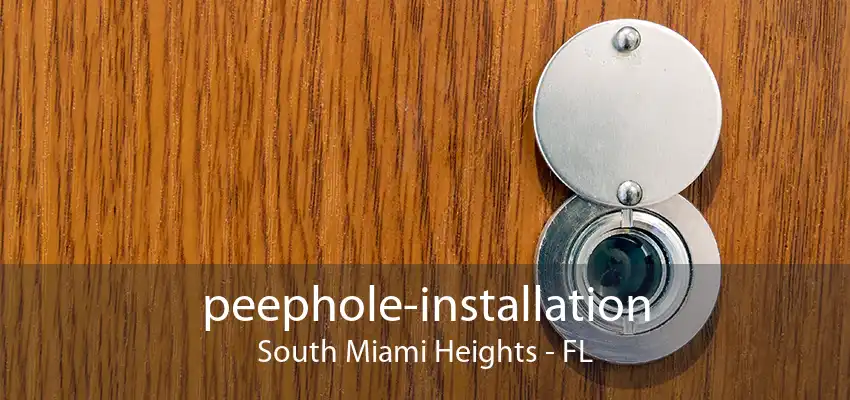 peephole-installation South Miami Heights - FL